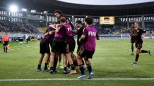 Deutschland gewann im Halbfinale gegen Argentinien das Elfmeterschießen mit 4:2. Foto: IMAGO/Xinhua/IMAGO/Agung Kuncahya B.