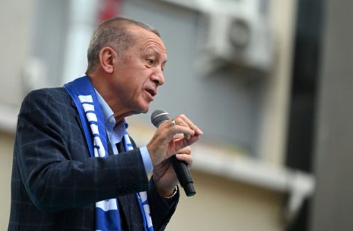 Seit 2014 ist Recep Tayyip Erdogan türkischer Präsident. Foto: AFP/OZAN KOSE