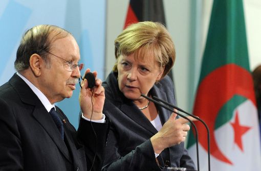 Abdelaziz Bouteflika und Angela Merkel müssen ihr Treffen verschieben. Foto: dpa (Archivfoto)