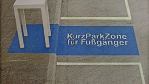 Harald Marquardt hat  eine Kurzparkzone für Fußgänger eingerichtet. Foto: z/Kultur am Kelterberg