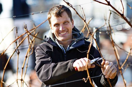 Jochen Clauß ist im Vorstand der Esslinger Weingärtner. Auf seine Kollegen und ihn kommen zukünftig immer mehr Verpflichtungen zu. Foto: Ines Rudel