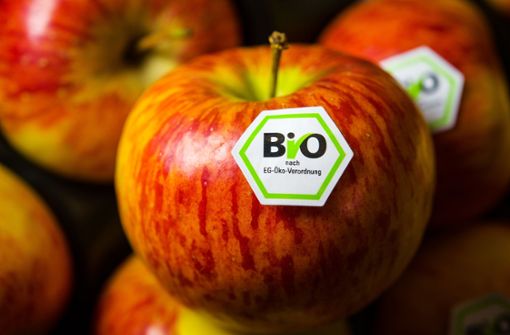 Die Nachfrage nach Bio-Lebensmitteln steigt Jahr für Jahr bei Supermärkten und Discountern. Foto: dpa/David-Wolfgang Ebener