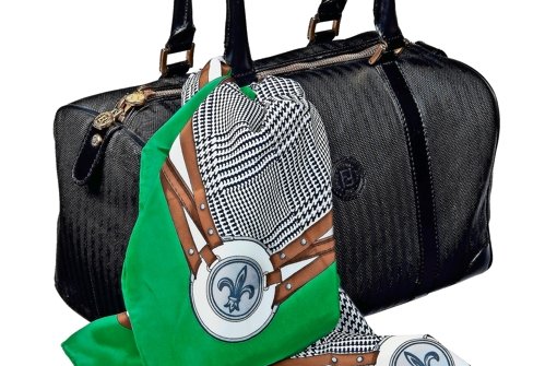 Reisetasche der Marke Fendi, die einst der Eisernen Lady gehörte Foto: dpa