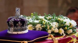 Am Montag wird die Queen beigesetzt. Foto: AFP/GREGORIO BORGIA