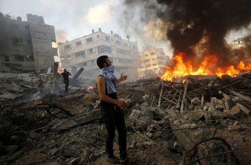 In Gaza-Stadt sind die Menschen in großer Gefahr. Foto: dpa