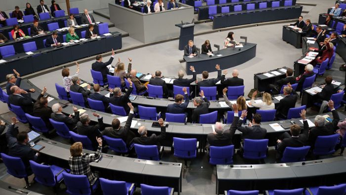 Am Freitagmorgen entscheidet der Bundestag