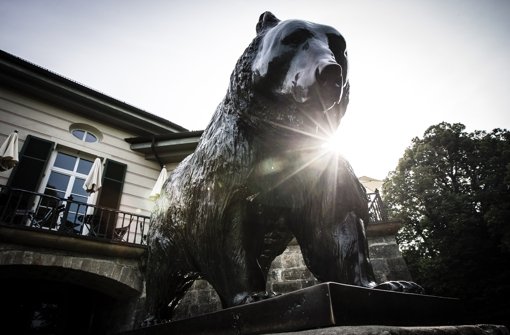 Gab es früher einen echten Bären am Bärenschlössle? Foto: Leif Piechowski
