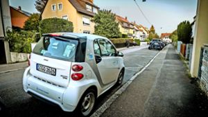 Ein Car2go-Smart wartet auf den nächsten Nutzer. Foto: Lichtgut/Achim Zweygarth