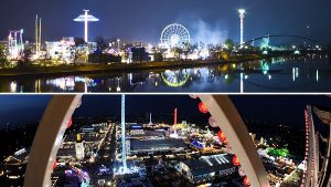 Im Lichterglanz sind beide unwiderstehlich: Cannstatter Volksfest (oben) und Münchner Oktoberfest – bei uns im Faktencheck. Foto: Leserfotograf davidalt/dpa