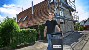 Jürgen Bieda ärgert sich seit Januar über Probleme bei der Müllabfuhr. Foto: Ines Rudel