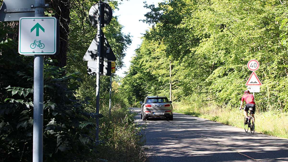 Verkehr in Degerloch und Schönberg: Das  Königsträßle als Fahrradsträßle?