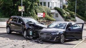 Unfall beim Leonberger Krankenhaus