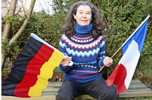 Französin in Deutschland: Francoise Carzunel fühlt sich in Untertürkheim wohl. Foto: Pia Hemme