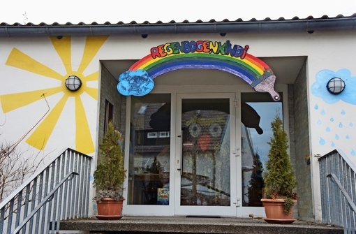 In den Regenbogen-Kindergarten in Leinfelden ist neben weiteren Einrichtungen schon wiederholt eingebrochen worden. Foto: Ursula Vollmer