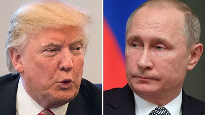 Donald Trump applaudiert Wladimir Putin