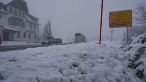 Alles weiß: Im Schwarzwald gab es den ersten Schnee. Foto: Andreas Rosar/Andreas Rosar Fotoagentur-Stuttgart
