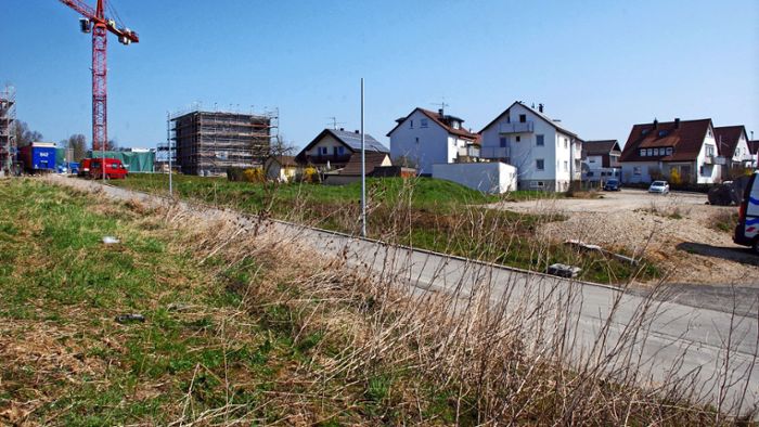 Neues Baugebiet in Scharnhausen