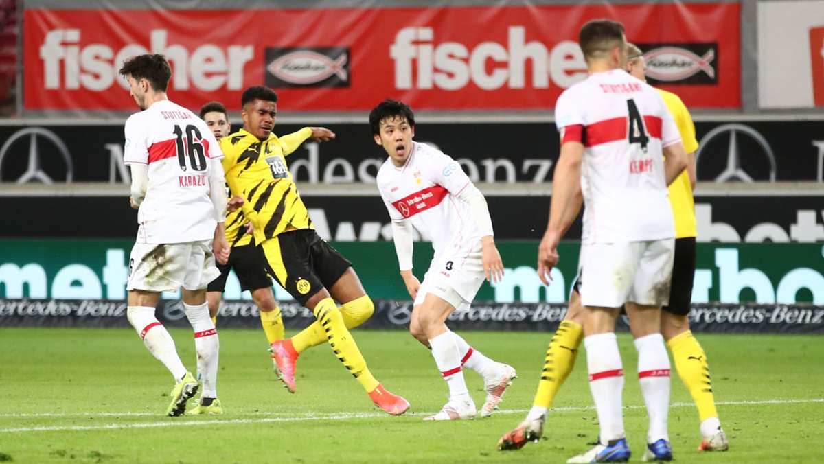 Pressestimmen zum VfB Stuttgart: „Teenie Ansgar Knauff rettet Borussia Dortmund“