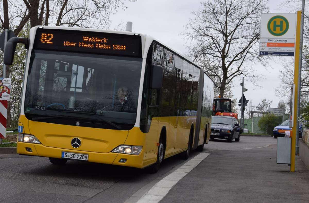 Das Halteverbot soll dazu führen, dass der Bus pünktlicher ist. Foto: Archiv Alexandra Kratz