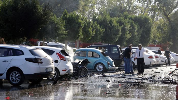 Zehn Verletzte bei Explosion in Antalya