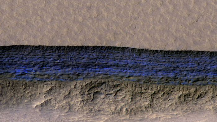 Sauberes Wasser auf dem Mars entdeckt