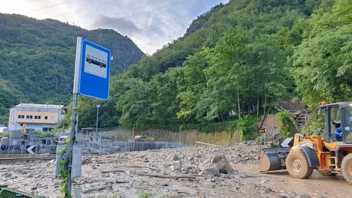 Hochwasser-Alarm in Südtirol und der Lombardei