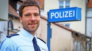 Der 34-jährige  Sven Schüler ist verantwortlich  für die  Polizei in den vier Strohgäukommunen. Foto: factum/Granville
