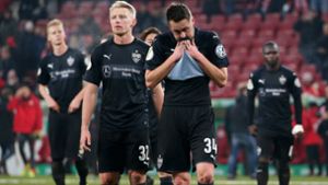 Nach der Last-Minute-Niederlage gegen die Bayern war die Hinrunde für den VfB Stuttgart irgendwie vorbei – zumindest emotional. Foto: Pressefoto Baumann