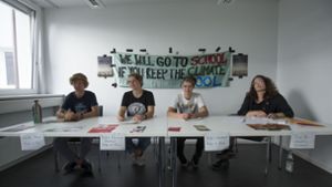 Globaler Klimastreik: Auch Stuttgarter Klimaaktivisten rufen zur Teilnahme auf. Foto: Lichtgut/Leif Piechowski
