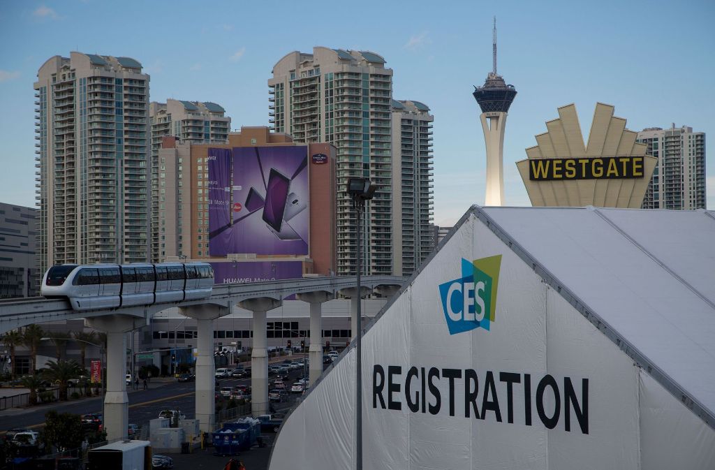 Auf der CES in Las Vegas zeigen die Hersteller vom 5. bis zum 8. Januar ihre Neuheiten. Foto: AFP
