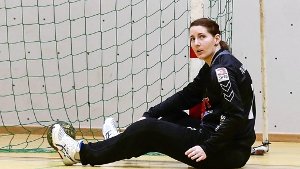 TVG-Torhüterin Nicole Harjung hofft, gegen den TSV Kandel möglichst selten hinter sich greifen zu müssen. Foto: Archiv (avanti)