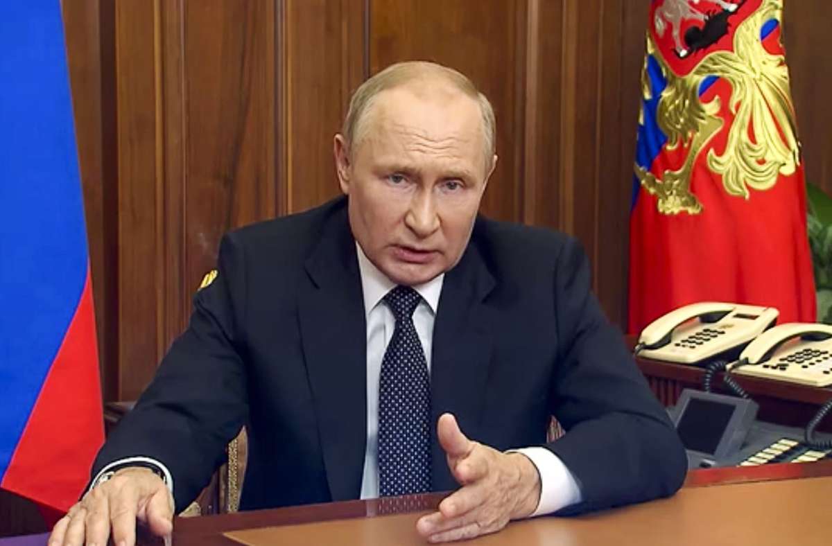 Wladimir Putin setzt auf weitere Eskalation. Foto: dpa/Uncredited