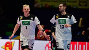 Hoffnungsträger im Handball: Wiencek (li.) und Pekeler Foto: imago/Revierfoto