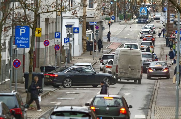Verkehr in der Innenstadt: Wie Ludwigsburg seine Stauprobleme bekämpfen will
