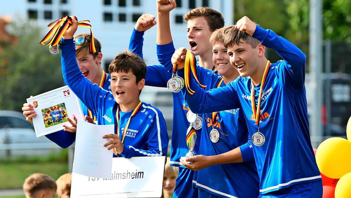Deutsche Meisterschaften Faustball: Malmsheimer Jungs wachsen über sich hinaus