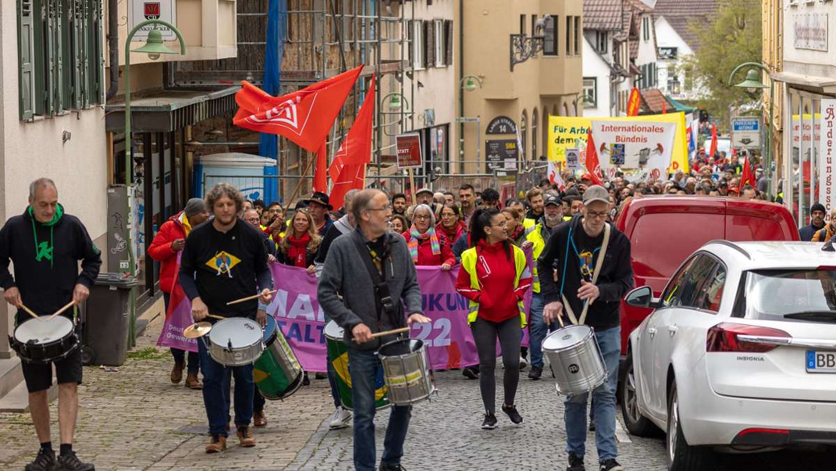 Gewerkschaften rufen auf: Demo am 1. Mai in Sindelfingen