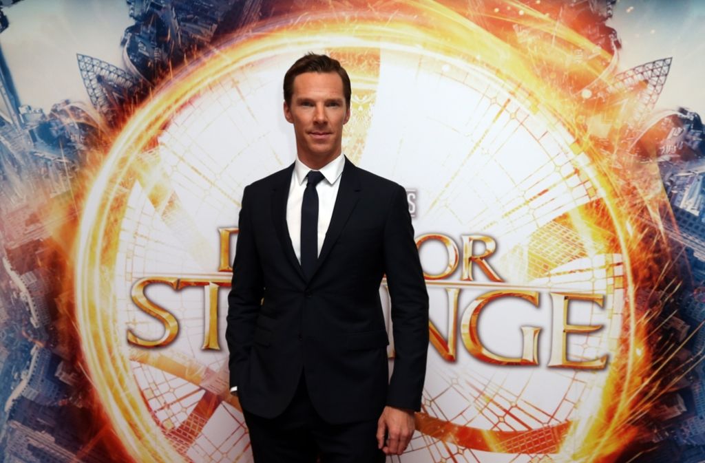 „Doctor Strange“ Darsteller Benedict Cumberbatch bei der London-Premiere des Films.