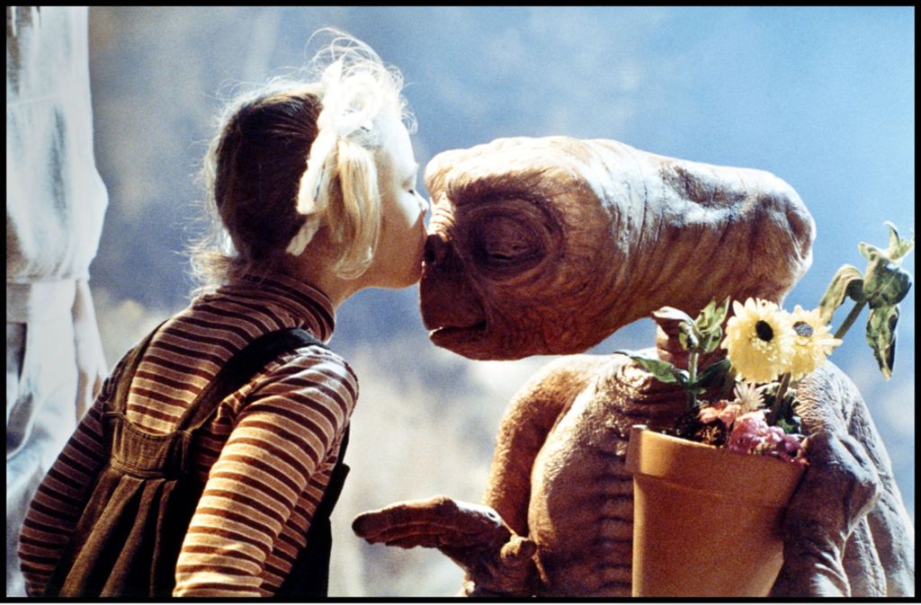 Vielleicht eines der  berühmtesten Filmkinder der Geschichte: Drew Barrymore in „E.T. – Der Außerirdische“.
