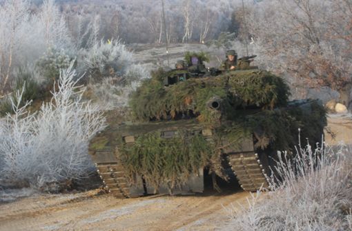 Exportschlager Leopard 2: Auch die Ukraine möchte solche Kampfpanzer haben, erhält ihn aber nicht. Foto: StN/Christoph Reisinger