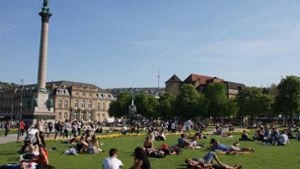 Am Wochenende können wir uns in Stuttgart wieder über sommerliche Temperaturen freuen. Bis zu 30 Grad sind möglich. Foto: Andreas Rosar