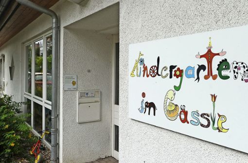 An den Kindergarten im Gässle in Rielingshausen könnte angebaut werden. Foto: Werner Kuhnle