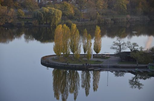 Der Max Eyth See in Stuttgart war an den Feiertagen ein beliebtes Ausflugsziel. Foto: Andreas Rosar Fotoagentur-Stuttg