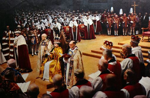 Am 2. Juni 1953 wurde Queen Elizabeth II. in der Westminster Abbey gekrönt. Foto: IMAGO/UIG/IMAGO