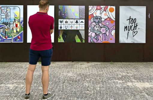 Der WKV stellt Plakatkunst in den öffentlichen Raum, wo sie hingehört. Foto: WKV/Prognose