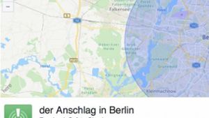 Facebook hat für Berlin den sogenannten Safety Check ativiert. Foto: Screenshot Facebook