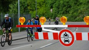 2013 und 2014 war die Hofener Straße zugunsten von Fahrradfahrern für motorisierte Fahrzeuge gesperrt – ob das 2015 auch wieder so sein soll, ist umstritten Foto: Michele Danze