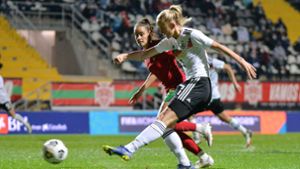 Die DFB-Auswahl landete den sechsten Sieg in der sechsten Partie auf dem Weg zur WM. Die Foto: dpa/Karsten Lauer