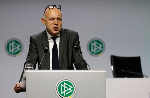 Bernd Neuendorf wurde im März zum neuen DFB-Präsidenten gewählt (Archivbild). Foto: AFP/RONALD WITTEK
