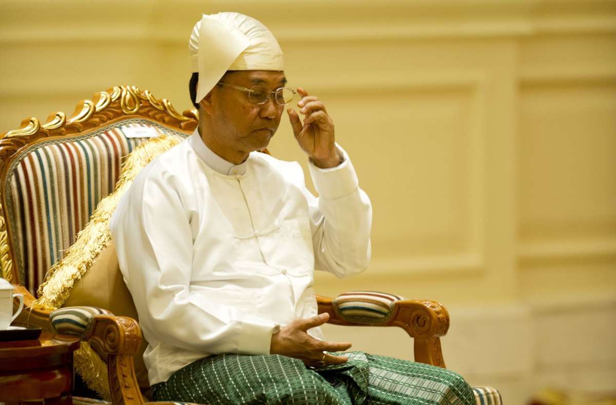Vizepräsident Myint Swe übernimmt nach dem Putsch für ein Jahr die Macht in Myanmar. (Archivbild) Foto: AFP/YE AUNG THU