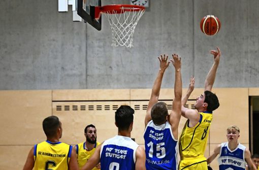 Am vergangenen Wochenende ohne Einsatz: die Basketballer der SZ Giants (gelbe Trikots) in der Bezirksliga Foto: Archiv/Peter Mann